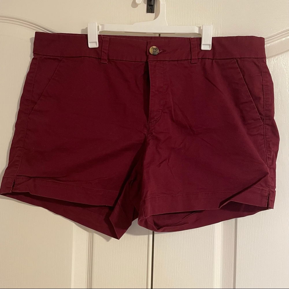 Old Navy Shorts Burgundy size14 #310